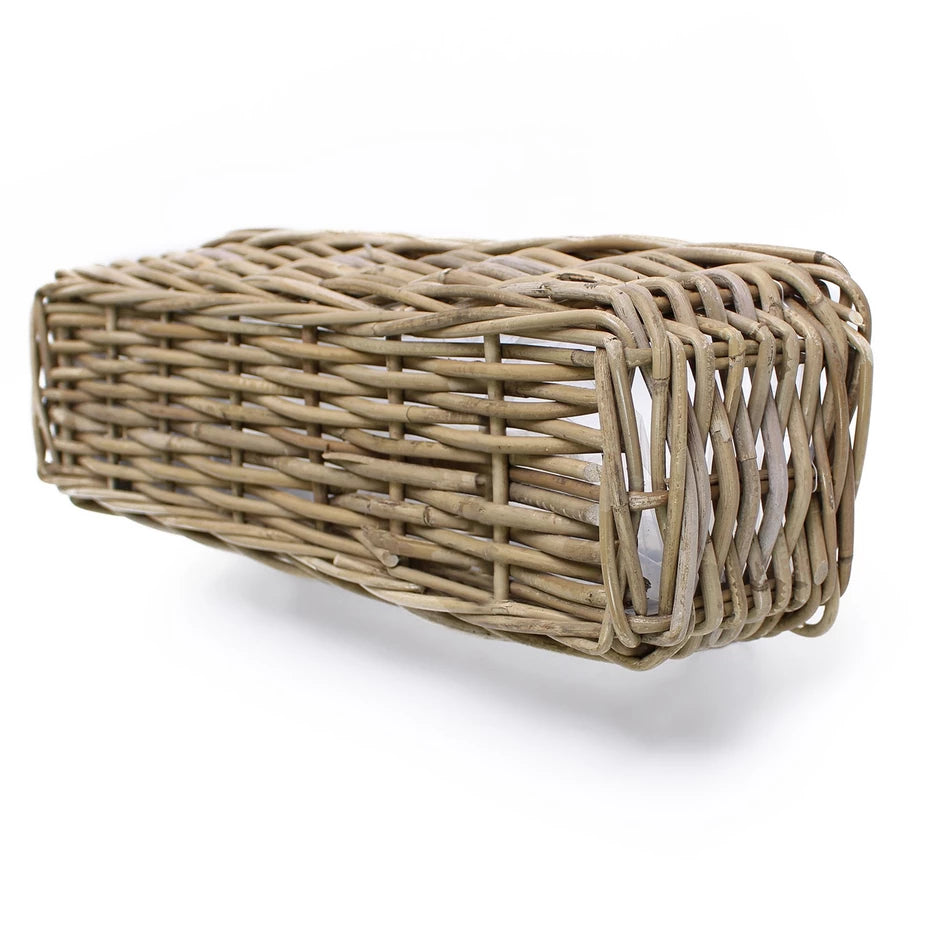 Pflanzkasten mit Folie, groß 	ca. 60 x 16 x 15 cm