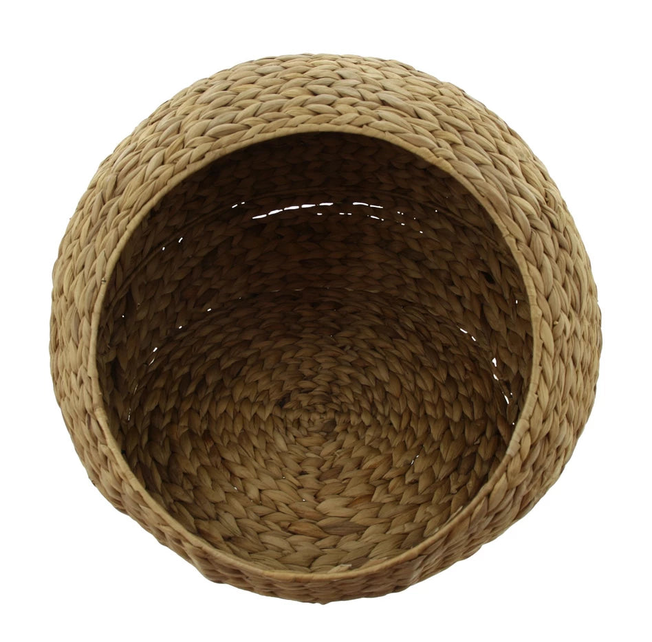 Katzen-Kuschelhöhle mit Kissen ca. Ø 50 x 30 cm, Kissen Ø 40 x 4 cm