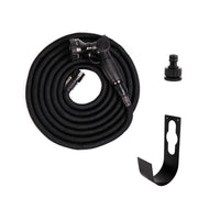 Gartenschlauch-Set, Schwarz, 15m und25m