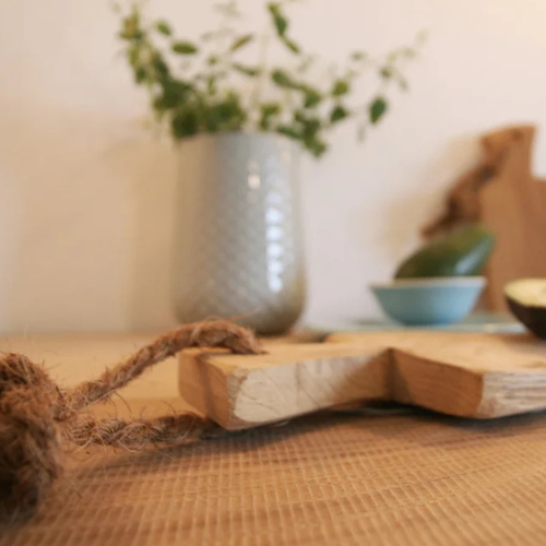 Holzbrett "Klassiker" aus Natureiche in verschiedenen Größen