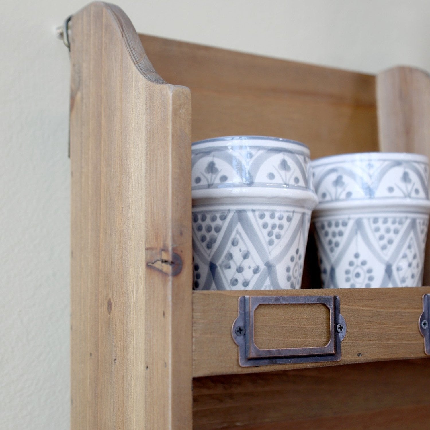 Sortierregal mit 15 Fächern H70/L120/B12 cm