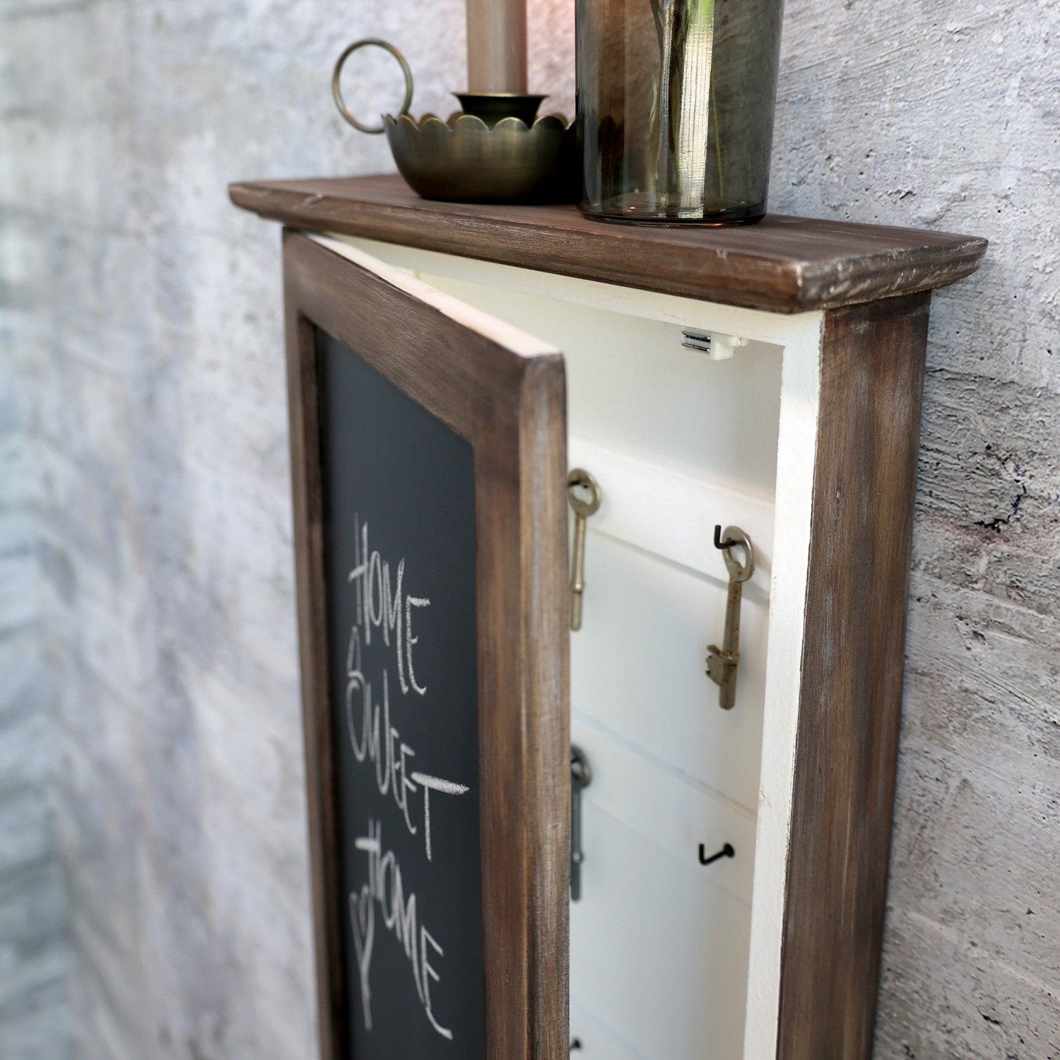 Schlüsselschrank mit Tafel H53/L28/B8,5