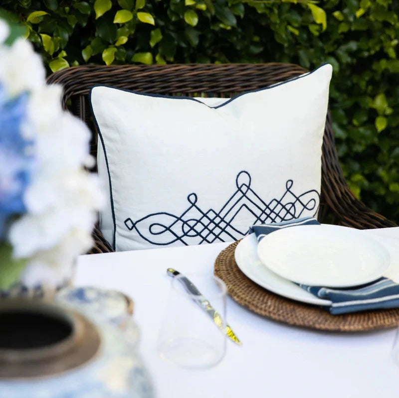 Leinen Cape Cod Kissenbezug