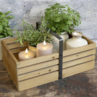 Ordnungskiste mit Handgriff H20,5/L40/B25 cm