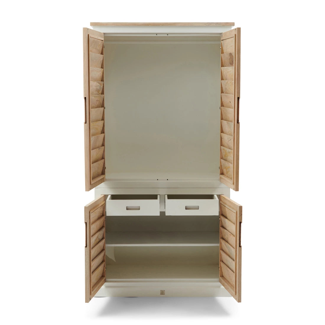 Schrank Runer mit Türen und praktischen Schubladen