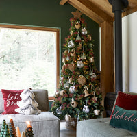 Weihnachtsbaumspitze Rattan-Stern