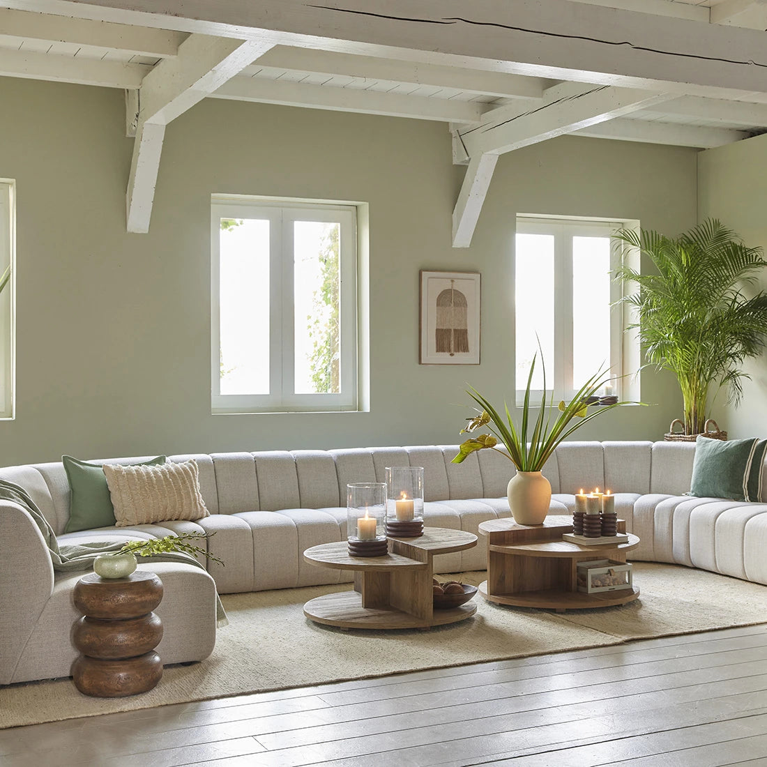 Didrik Wohnzimmertisch rund 90 cm