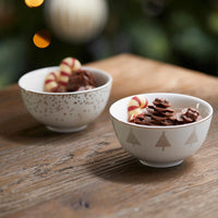 Kleine Schalen Weihnachtsglanz im 2er Set