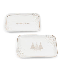 Kleine Servierplatte Weihnachtsglanz im 2er Set