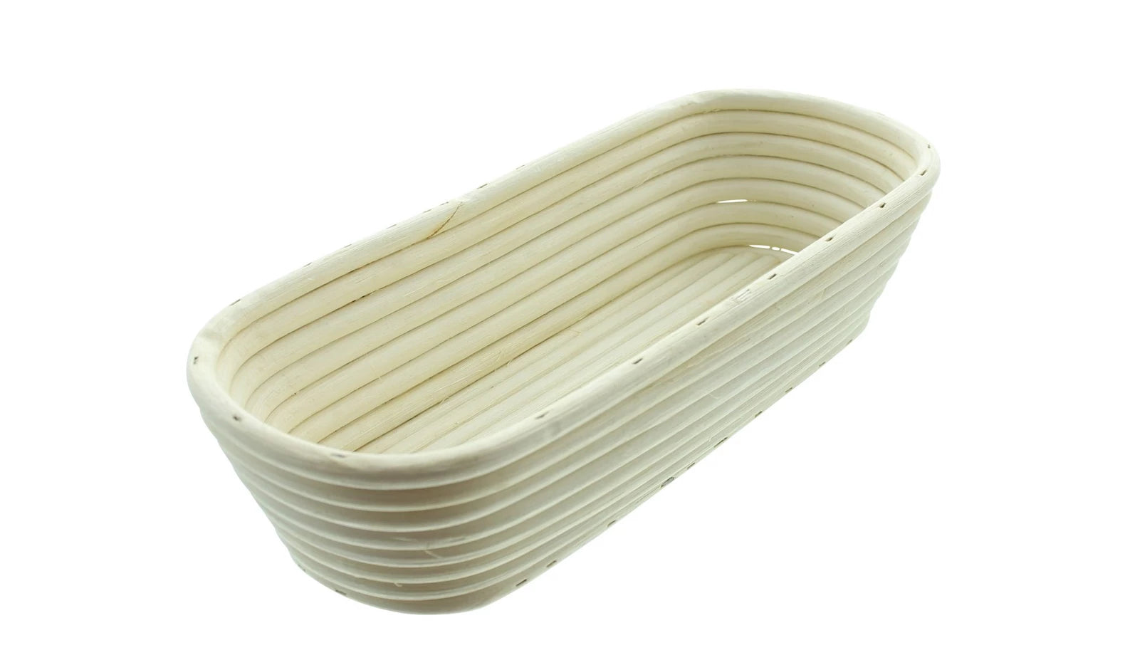 Gärkorb aus Peddigrohr oval 30 x 12 x 6 cm, für Brote von 700 g - 1.500 g