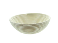 Gärkorb aus Peddigrohr,  groß Ø 24 x 7 cm, für Brote von 1.500 g - 2.500 g