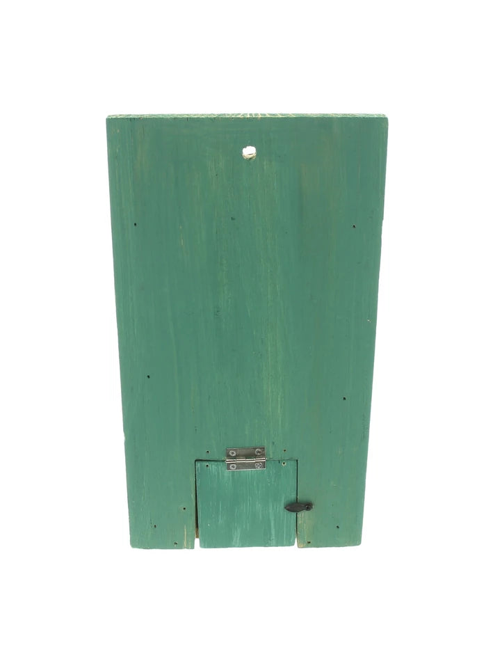 Nistkastenvilla mit Blumen  15x14x28cm