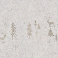 Tischläufer mit Winterwald Motiv