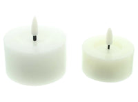 LED Kerze im Set 2 Stück