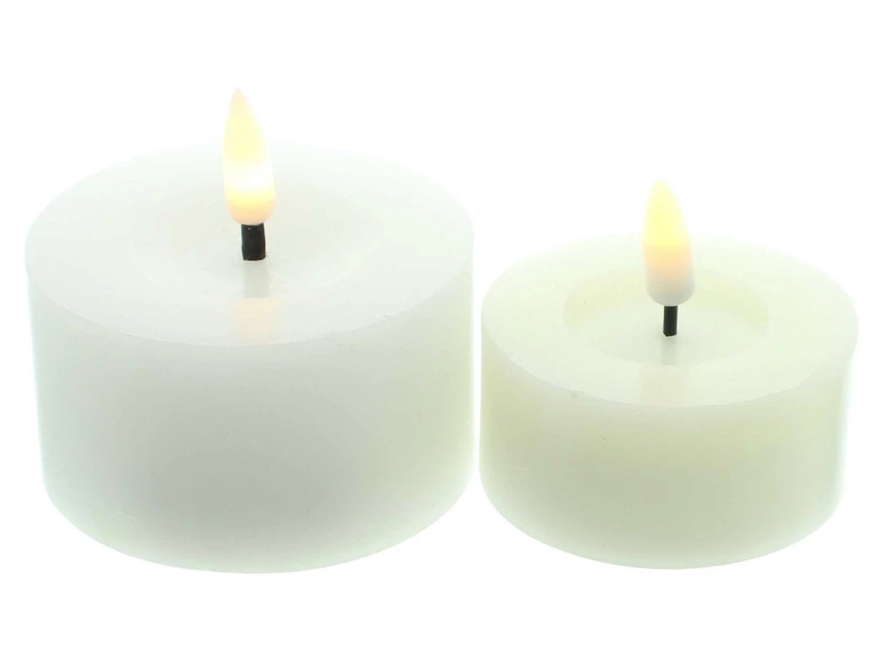 LED Kerze im Set 2 Stück