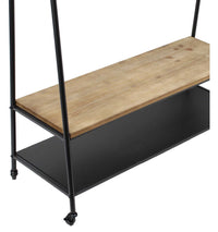 Garderobe mit Rollen  99x39x173cm