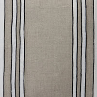 Leinen Chateau Streifen 50x50