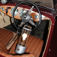 Die tragbare Lampe Rugged Muse aus Rohaluminium