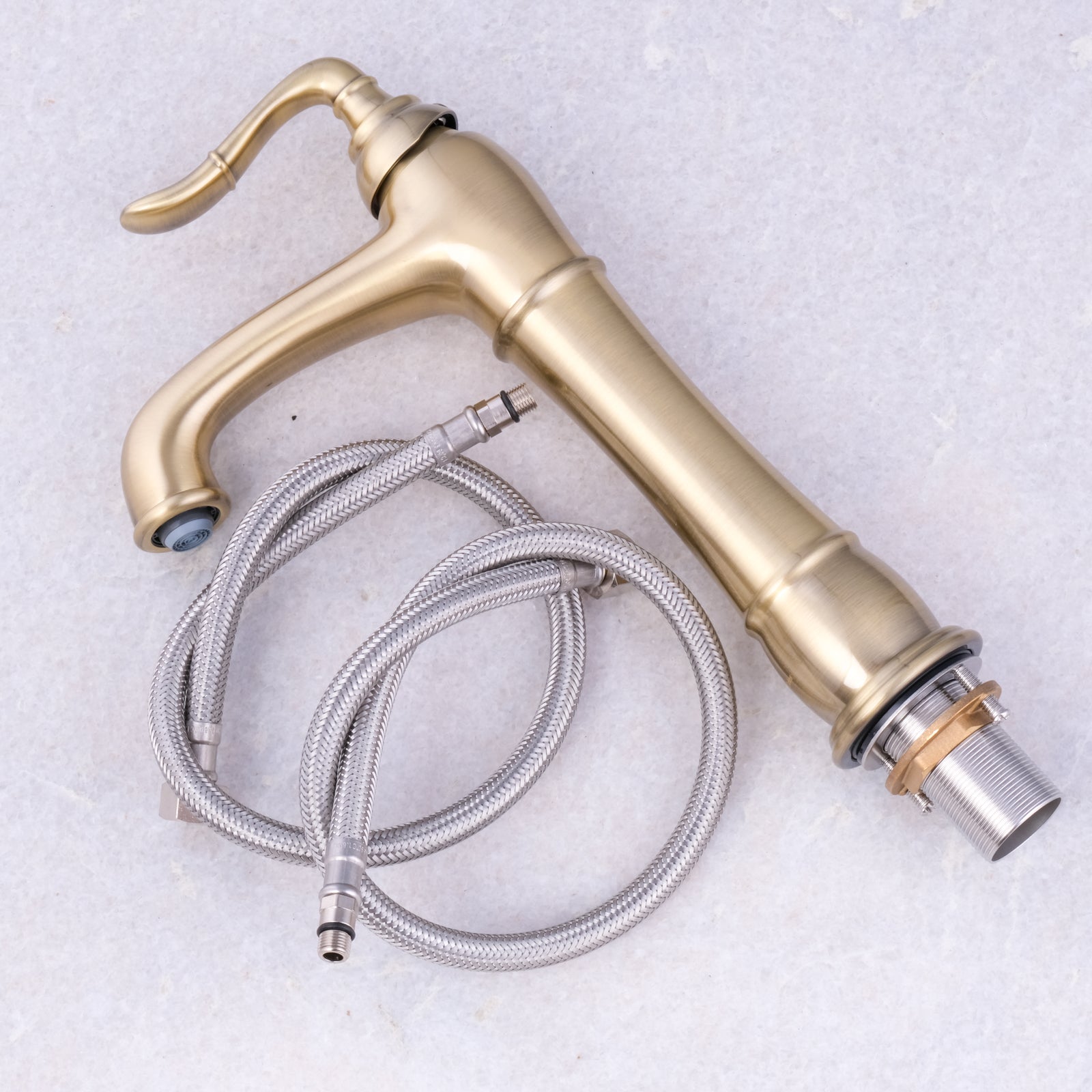 Waschtischarmatur Bronze Lang Retro