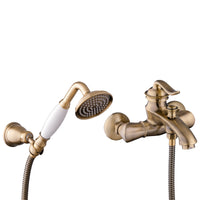 Wannenarmatur Bronze Retro