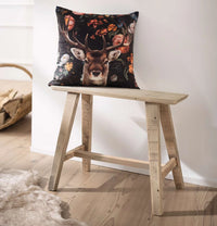 Rustikales Holzbänkchen 58x17x45cm