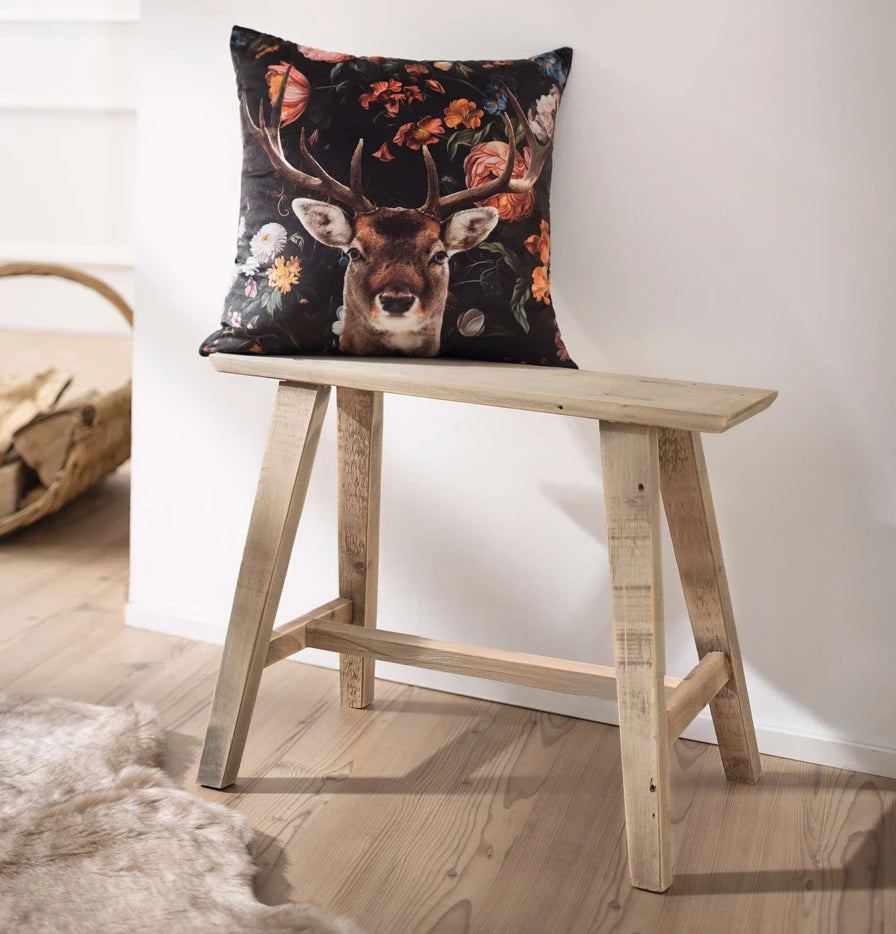 Rustikales Holzbänkchen 58x17x45cm