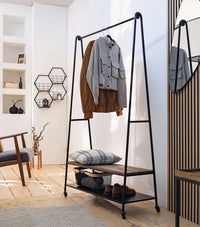 Garderobe mit Rollen  99x39x173cm