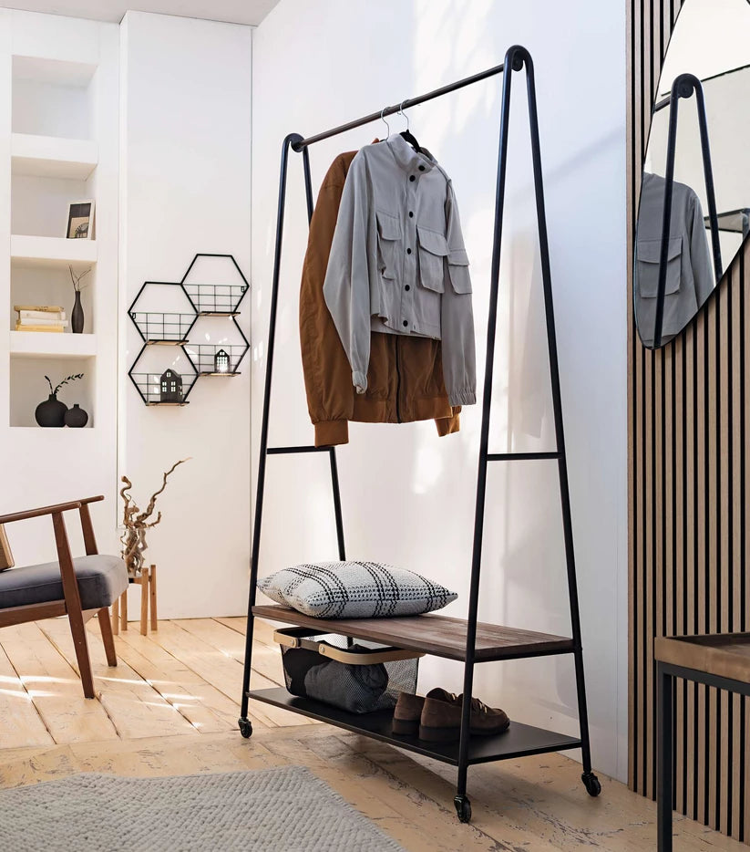 Garderobe mit Rollen  99x39x173cm