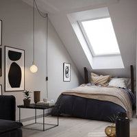 Plug-In-Pendelleuchte in Graphit