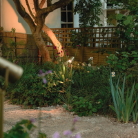 Corston Cambridge Bodenstrahler 24V - Antikes Messing