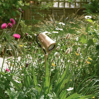 Corston Cambridge Bodenstrahler 24V - Antikes Messing