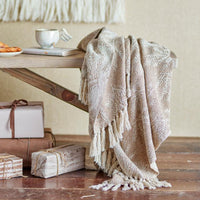 Decke Anika in beige