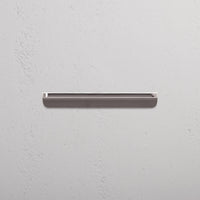 Corston-Oxford Kantengriff (128 mm) – Poliertes Nickel