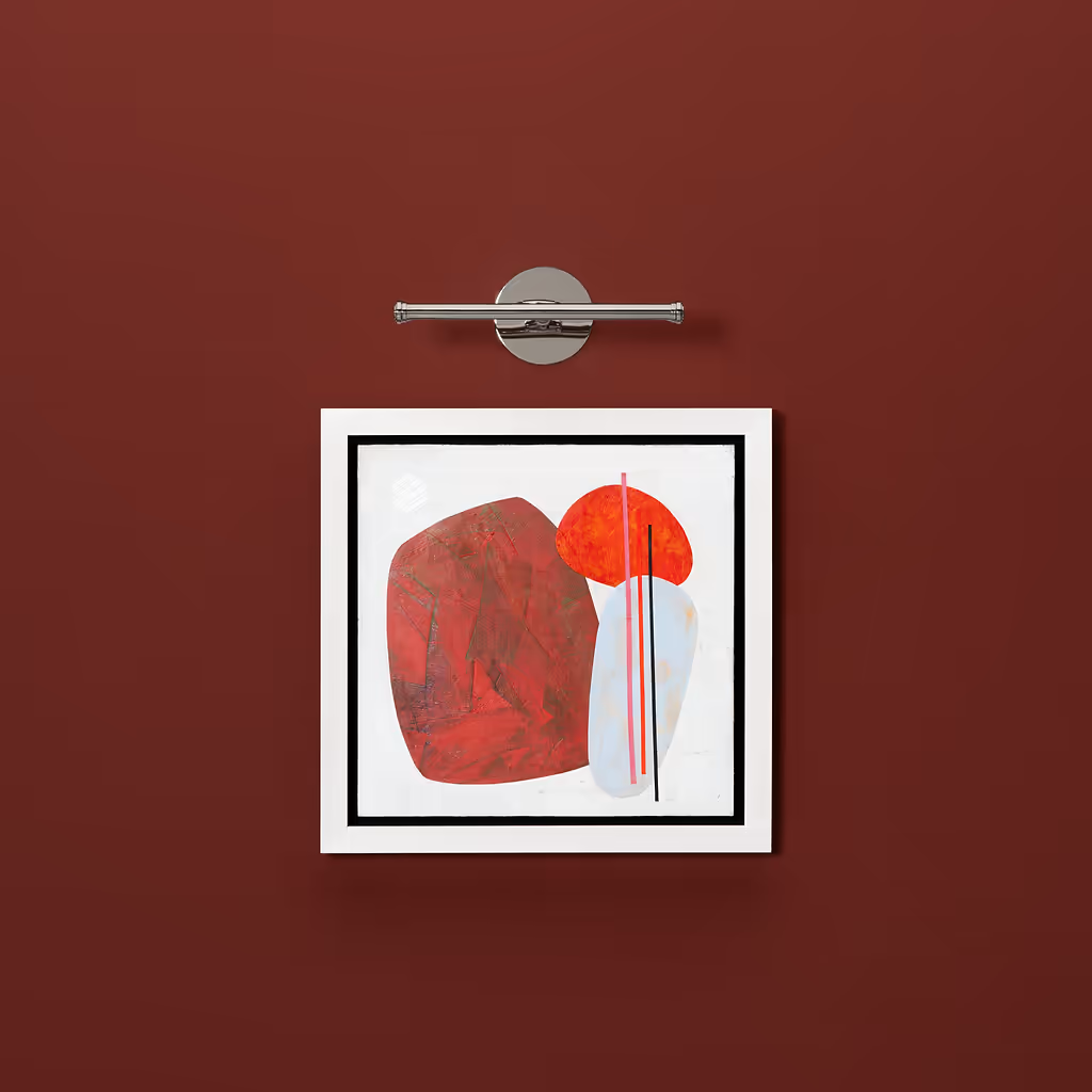 Corston-Taylor Bilderleuchte 220 mm in diesen drei Farben: Antikes Messing-Bronze-Poliertes Nickel