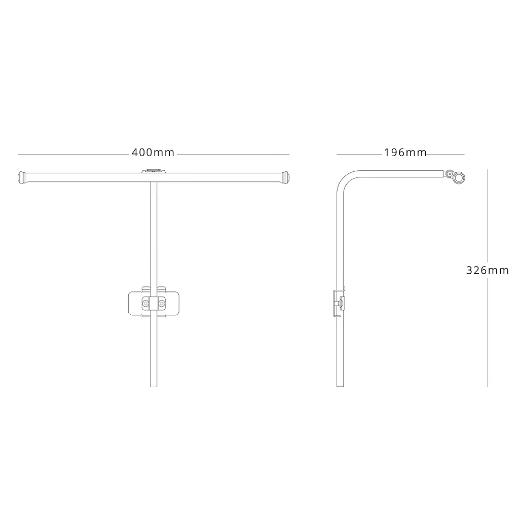 Corston-Harrow Bilderleuchte 400 mm in diesen drei Farben: Bronze-Poliertes Nickel-Antikes Messing