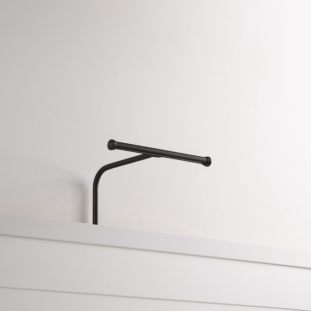 Corston-Harrow Bilderleuchte 220 mm in diesen drei Farben: Antikes Messing-Bronze-Poliertes Nickel