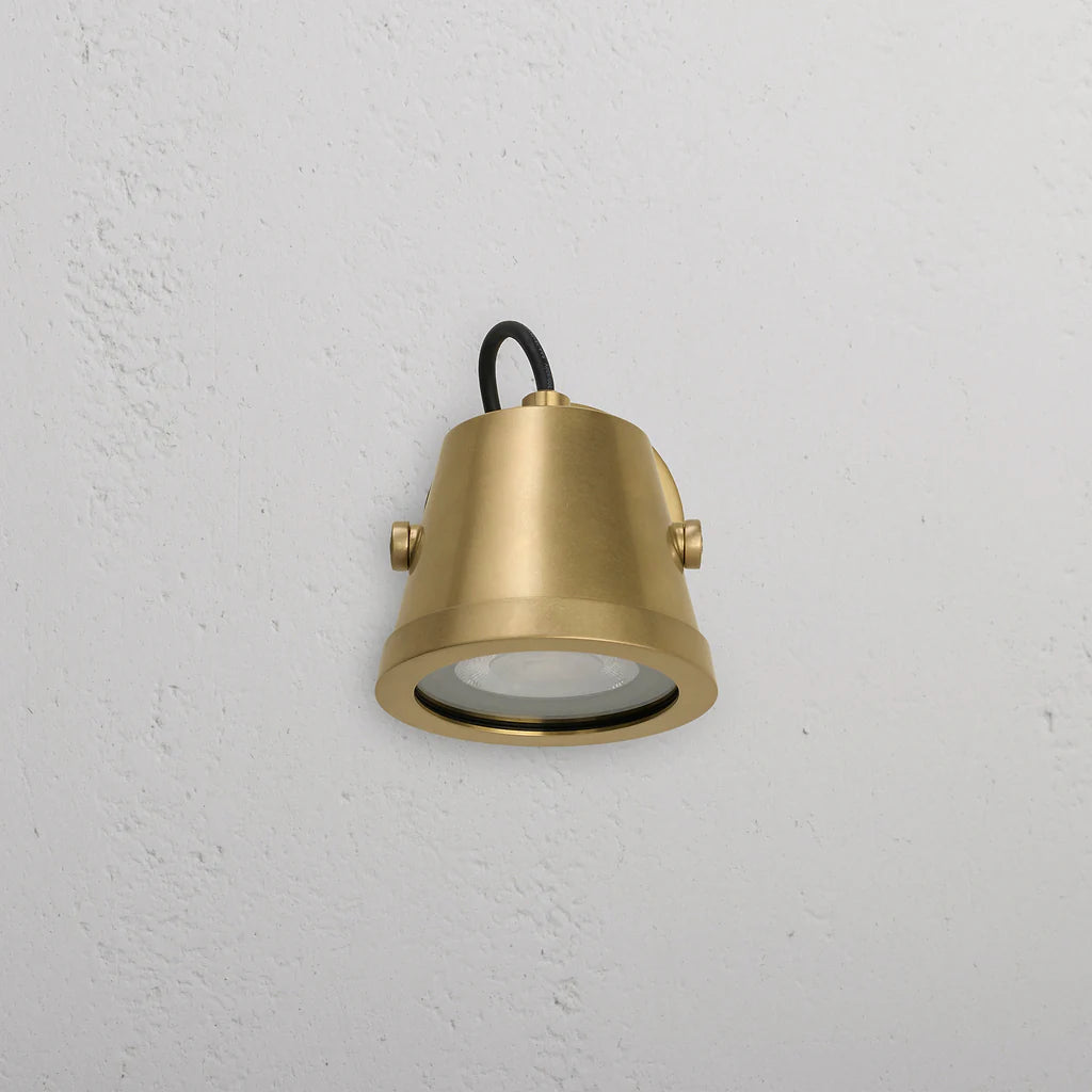 Corston Cambridge Wandleuchte - Antikes Messing