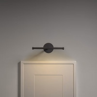 Corston-Taylor Bilderleuchte 220 mm in diesen drei Farben: Antikes Messing-Bronze-Poliertes Nickel