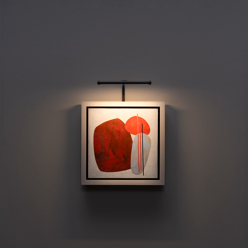 Corston-Harrow Bilderleuchte 220 mm in diesen drei Farben: Antikes Messing-Bronze-Poliertes Nickel