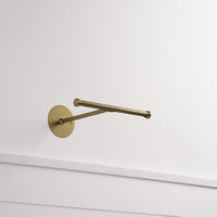 Corston-Taylor Bilderleuchte 220 mm in diesen drei Farben: Antikes Messing-Bronze-Poliertes Nickel