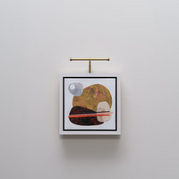 Corston-Harrow Bilderleuchte 220 mm in diesen drei Farben: Antikes Messing-Bronze-Poliertes Nickel