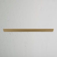 Corston-Oxford Kantengriff (384 mm) – Antikes Messing