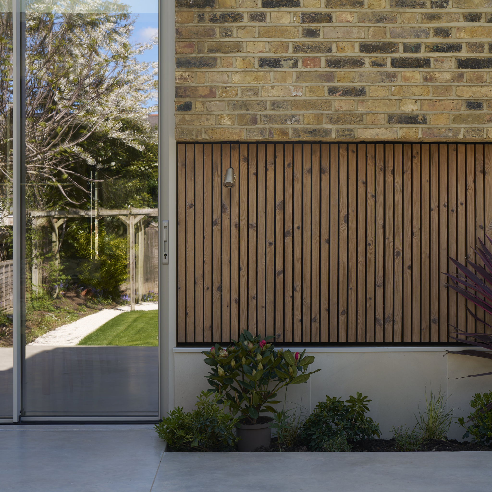 Corston Cambridge Wandstrahler 24V - Antikes Messing