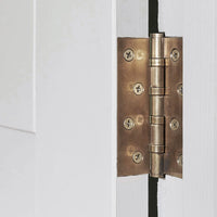 Corston-Curtis Türscharnier 2x – Antikes Messing