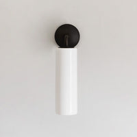 Corston-Claremont kleine Wandleuchte feines Porzellan – Bronze