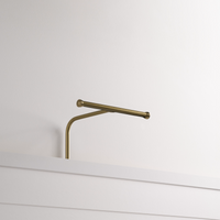 Corston-Harrow Bilderleuchte 220 mm in diesen drei Farben: Antikes Messing-Bronze-Poliertes Nickel