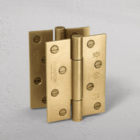 Corston-Hazel Türscharnier 2x FR 60 – Antikes Messing