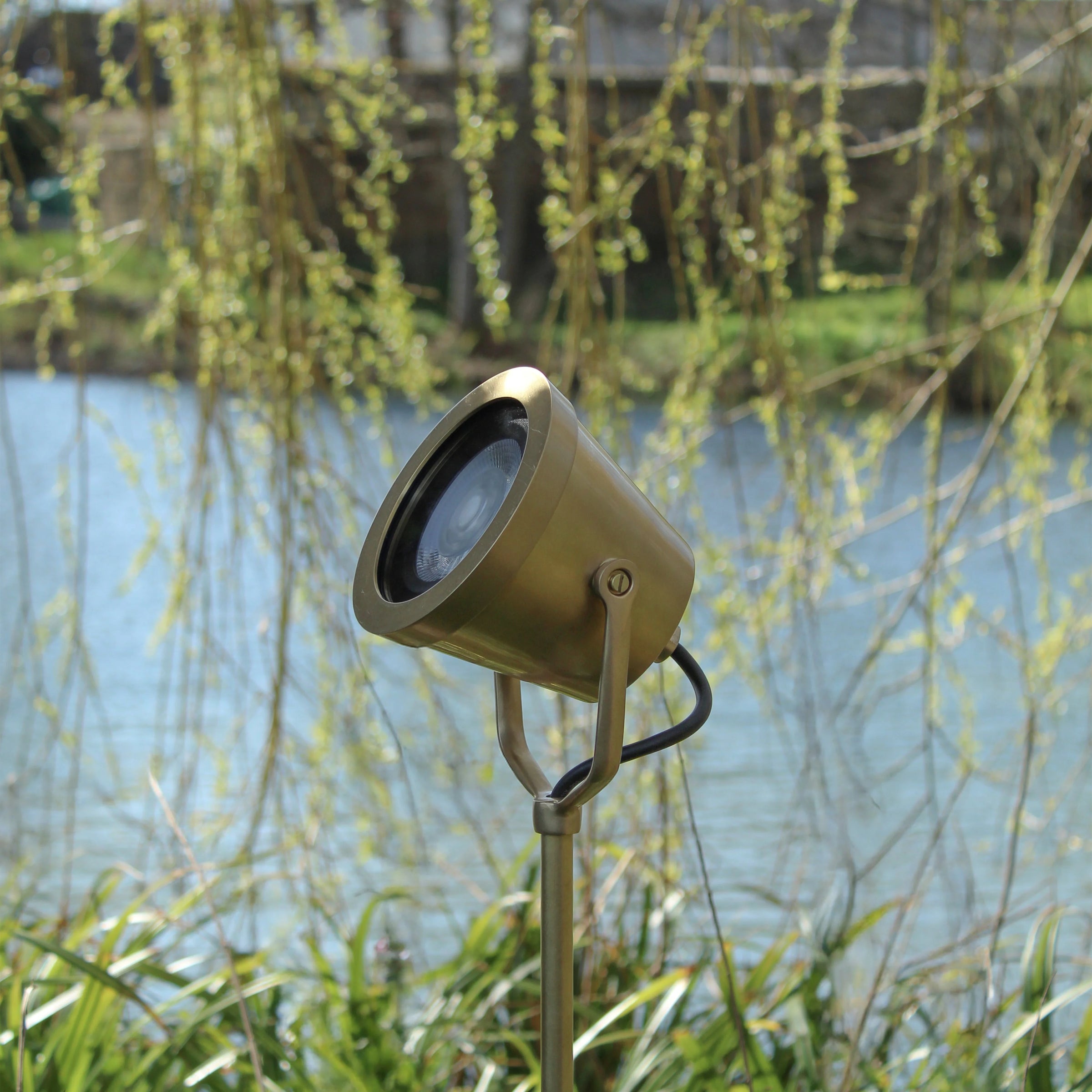 Corston Cambridge Gartenleuchte - Antikes Messing