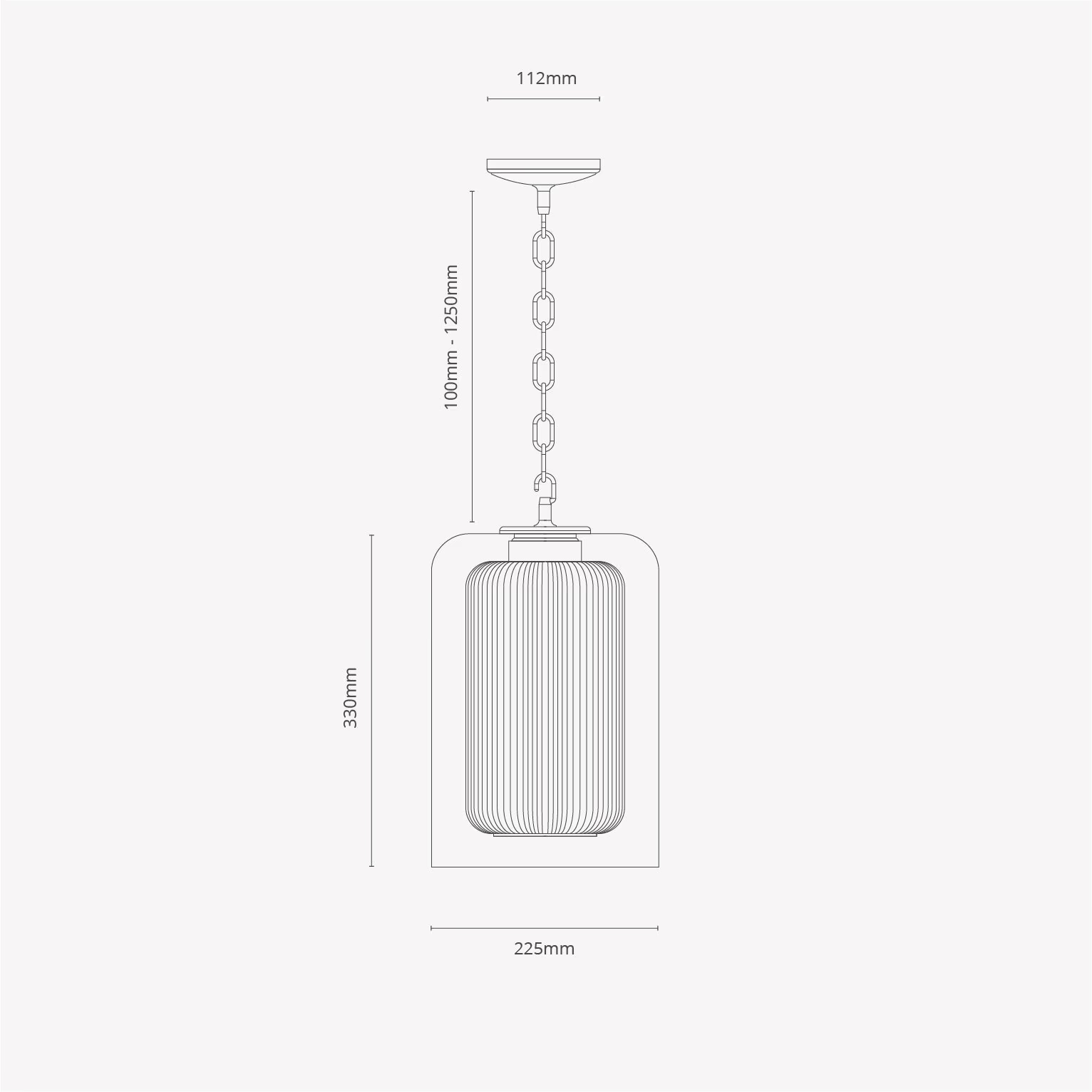 Corston Windsor hängende Medium-Deckenleuchte Opalglas - Antikes Messing