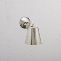 Corston-Richmond Medium-Wandleuchte – Poliertes Nickel